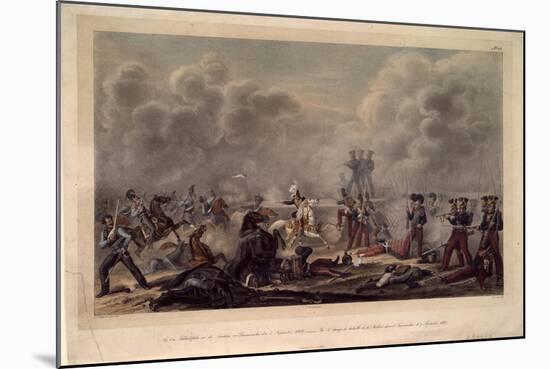 The Battle of Borodino-Christian Wilhelm von Faber du Faur-Mounted Giclee Print