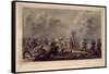 The Battle of Borodino-Christian Wilhelm von Faber du Faur-Framed Stretched Canvas