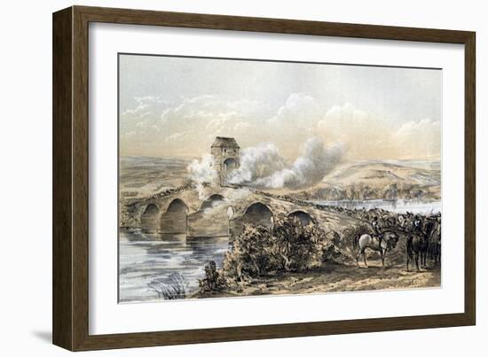 The Battle of Bothwell Bridge, 1679-Robertson-Framed Premium Giclee Print