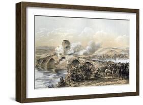 The Battle of Bothwell Bridge, 1679-Robertson-Framed Premium Giclee Print