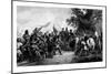 The Battle of Bouvines, 27 July 1214-CH Jeens-Mounted Giclee Print