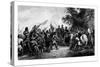 The Battle of Bouvines, 27 July 1214-CH Jeens-Stretched Canvas