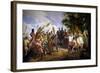 The Battle of Bouvines, 27th July 1214, 1827-Horace Vernet-Framed Giclee Print