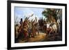 The Battle of Bouvines on 27 July 1214-Horace Vernet-Framed Giclee Print