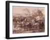 The Battle of Brimton Hill, January 11, 1782-Jean-Baptiste Lesueur-Framed Giclee Print