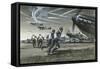 The Battle of Britain-Wilf Hardy-Framed Stretched Canvas