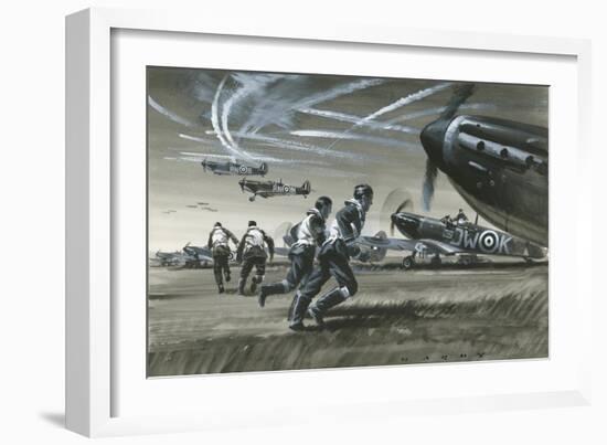 The Battle of Britain-Wilf Hardy-Framed Giclee Print