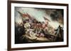 The Battle of Bunker Hill-John Trumbull-Framed Art Print