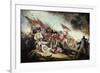 The Battle of Bunker Hill-John Trumbull-Framed Premium Giclee Print