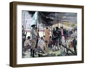 The Battle of Bunker Hill-null-Framed Giclee Print