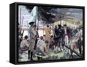 The Battle of Bunker Hill-null-Framed Stretched Canvas
