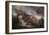 The Battle of Bunker's Hill on June 17th 1775-John Trumbull-Framed Giclee Print