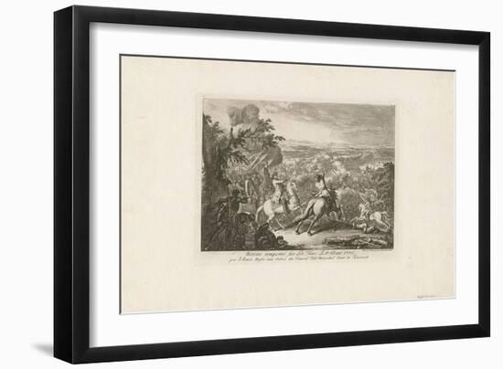 The Battle of Cahul, 1770-Daniel Nikolaus Chodowiecki-Framed Giclee Print