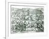 The Battle of Cajamarca, 1532-Theodor de Bry-Framed Giclee Print