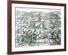 The Battle of Cajamarca, 1532-Theodor de Bry-Framed Giclee Print