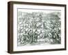 The Battle of Cajamarca, 1532-Theodor de Bry-Framed Giclee Print