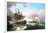 The Battle of Camperdown, 1799-Philip James De Loutherbourg-Framed Giclee Print