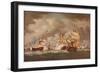 'The Battle Of Camperdown', c1800-Thomas Whitcombe-Framed Giclee Print