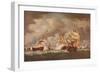 'The Battle Of Camperdown', c1800-Thomas Whitcombe-Framed Giclee Print