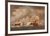 'The Battle Of Camperdown', c1800-Thomas Whitcombe-Framed Giclee Print