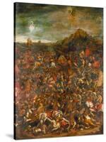 The Battle of Cannae in 216 Bc-Hans Burgkmair-Stretched Canvas