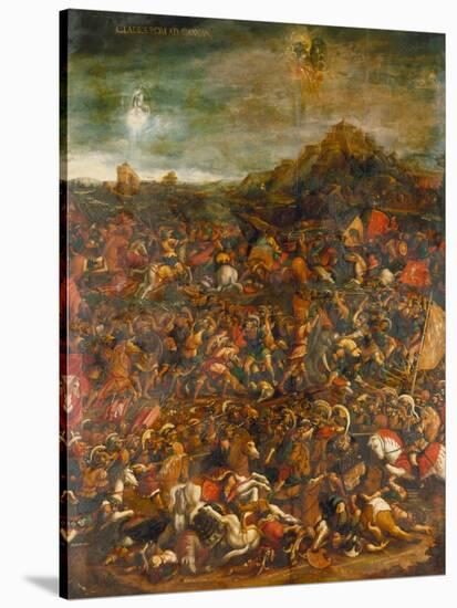 The Battle of Cannae in 216 Bc-Hans Burgkmair-Stretched Canvas