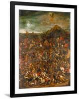 The Battle of Cannae in 216 Bc-Hans Burgkmair-Framed Giclee Print