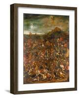 The Battle of Cannae in 216 Bc-Hans Burgkmair-Framed Giclee Print