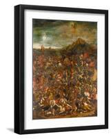 The Battle of Cannae in 216 Bc-Hans Burgkmair-Framed Giclee Print