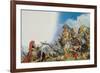 The Battle of Cannae in 216 Bc-Severino Baraldi-Framed Giclee Print