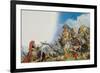 The Battle of Cannae in 216 Bc-Severino Baraldi-Framed Giclee Print