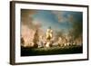 The Battle of Cape Passaro, 11 August 1718, 1767 (Oil on Canvas)-Richard Paton-Framed Giclee Print