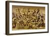 The Battle of Cascina, or the Bathers, after Michelangelo (1475-1564), 1542-Aristotile da Sangallo-Framed Giclee Print