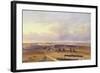 The Battle of Champaubert, 10Th February 1814, 1849 (W/C on Paper)-Jean Antoine Simeon Fort-Framed Giclee Print