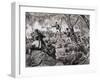 The Battle of Chateauguay, 26th October 1813, 1880 (Engraving)-Canadian-Framed Giclee Print