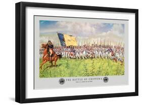 The Battle of Chippewa, War of 1812-Hugh Charles Mcbarron Jr.-Framed Art Print
