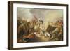 The Battle of Chocim in 1673, 1876 (Oil on Canvas)-Franciszek Smuglewicz-Framed Giclee Print