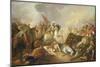 The Battle of Chocim in 1673, 1876 (Oil on Canvas)-Franciszek Smuglewicz-Mounted Giclee Print