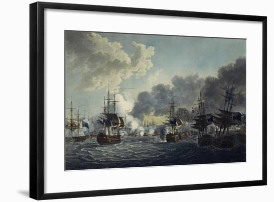 The Battle of Copenhagen, April 2, 1801, Release, Napoleonic Wars, Denmark-null-Framed Giclee Print