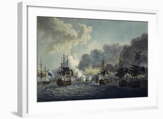 The Battle of Copenhagen, April 2, 1801, Release, Napoleonic Wars, Denmark-null-Framed Giclee Print