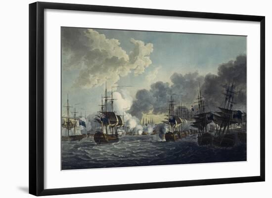 The Battle of Copenhagen, April 2, 1801, Release, Napoleonic Wars, Denmark-null-Framed Giclee Print