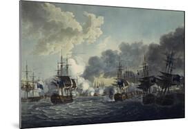 The Battle of Copenhagen, April 2, 1801, Release, Napoleonic Wars, Denmark-null-Mounted Giclee Print