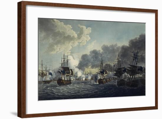 The Battle of Copenhagen, April 2, 1801, Release, Napoleonic Wars, Denmark-null-Framed Giclee Print