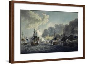 The Battle of Copenhagen, April 2, 1801, Release, Napoleonic Wars, Denmark-null-Framed Giclee Print