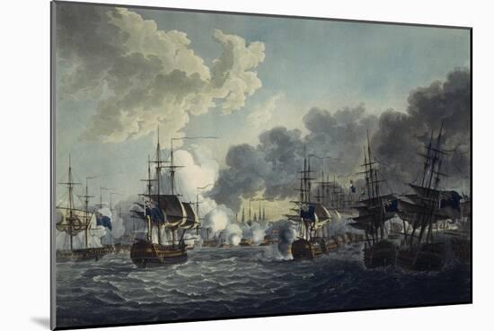 The Battle of Copenhagen, April 2, 1801, Release, Napoleonic Wars, Denmark-null-Mounted Giclee Print