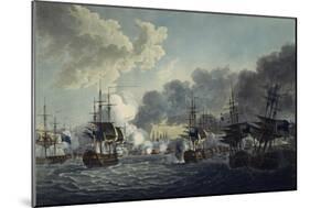 The Battle of Copenhagen, April 2, 1801, Release, Napoleonic Wars, Denmark-null-Mounted Giclee Print