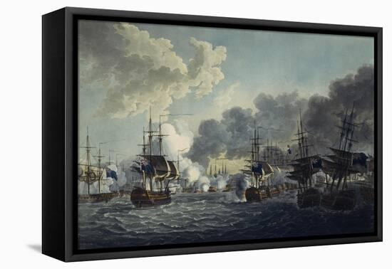 The Battle of Copenhagen, April 2, 1801, Release, Napoleonic Wars, Denmark-null-Framed Stretched Canvas