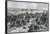 The Battle of Crecy, 26 August 1346-null-Framed Stretched Canvas