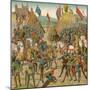 The Battle of Crecy-null-Mounted Giclee Print