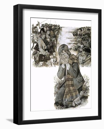 The Battle of Culloden, 1972-Richard Hook-Framed Giclee Print